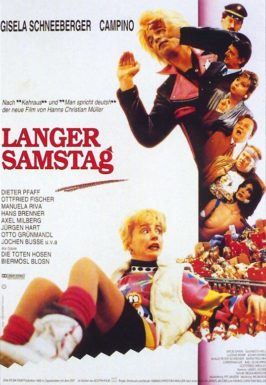 Constantin Film, Olga Film, Langer Samstag, Kinofilm, Gisela Schneeberger, Campino, 1992